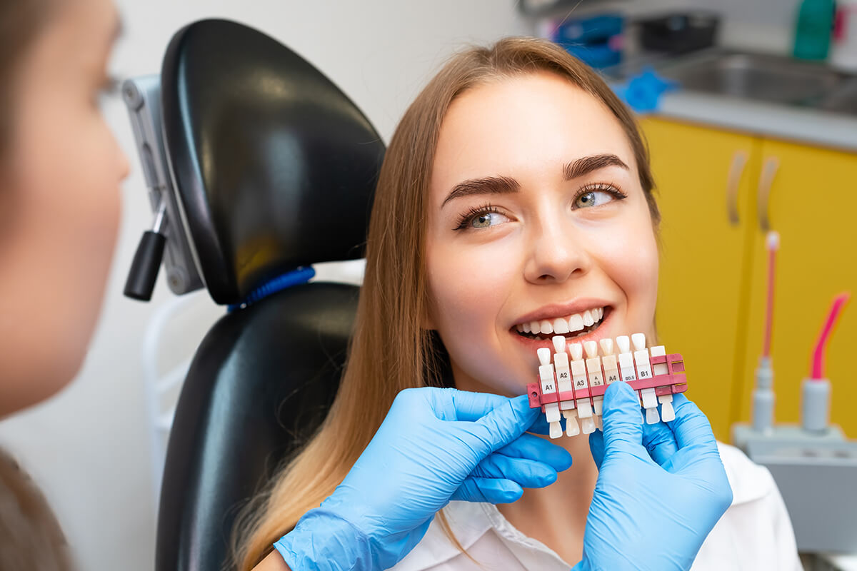 Determine what you want to achieve with your smile to select the best cosmetic options
